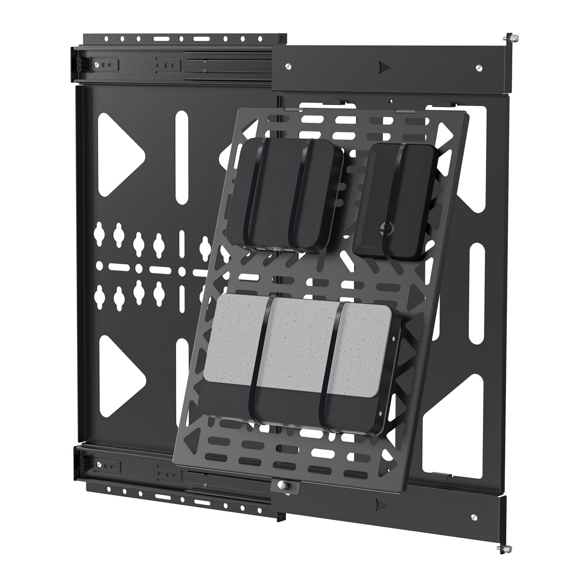 Sliding AV Strorage Panel